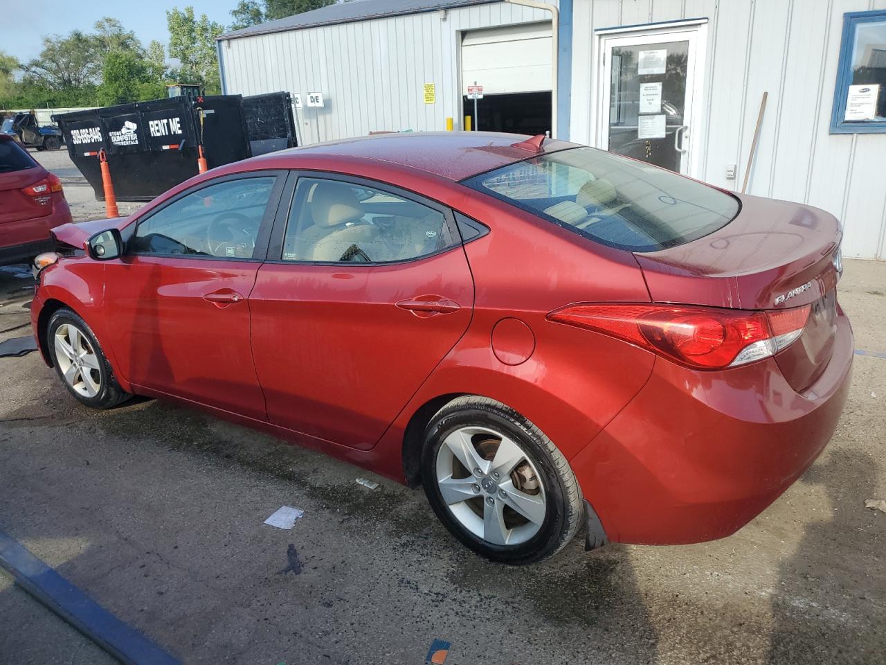 2012 Hyundai Elantra Gls VIN: KMHDH4AE6CU331055 Lot: 65157465