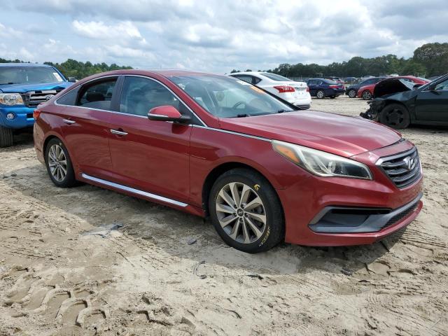  HYUNDAI SONATA 2015 Red