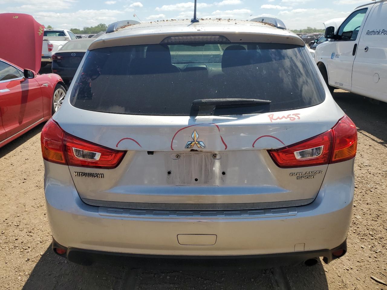 2014 Mitsubishi Outlander Sport Se VIN: 4A4AP4AU2EE025123 Lot: 65357265