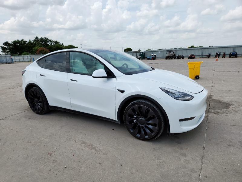  TESLA MODEL Y 2021 White