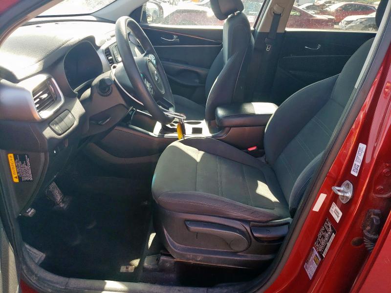  KIA SORENTO 2016 Czerwony