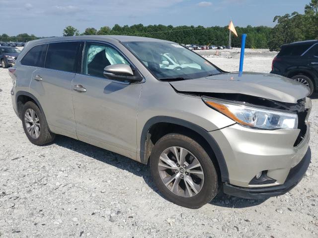  TOYOTA HIGHLANDER 2016 Złoty