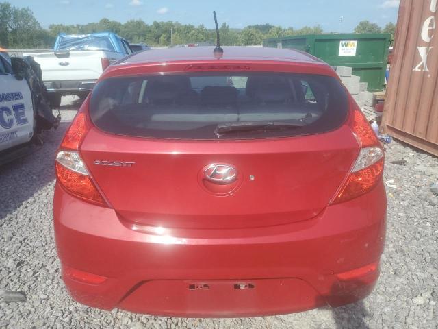  HYUNDAI ACCENT 2017 Czerwony