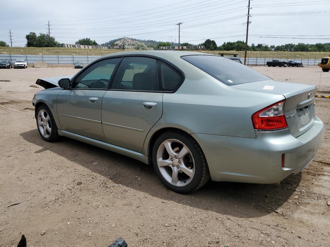 2009 Subaru Legacy 2.5I green null gas 4S3BL616497229775 photo #3