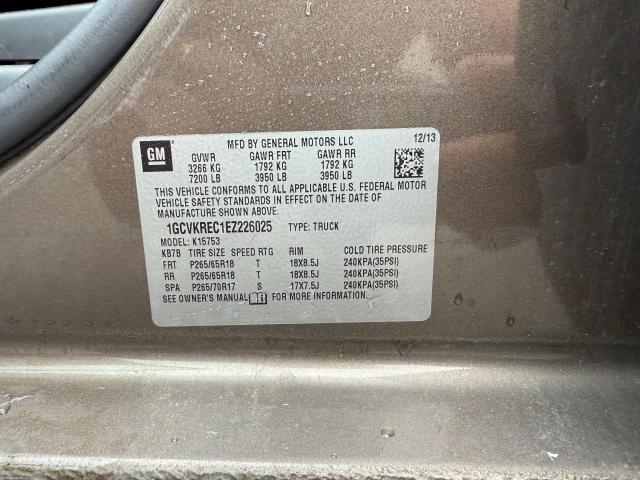 2014 CHEVROLET SILVERADO K1500 LT  