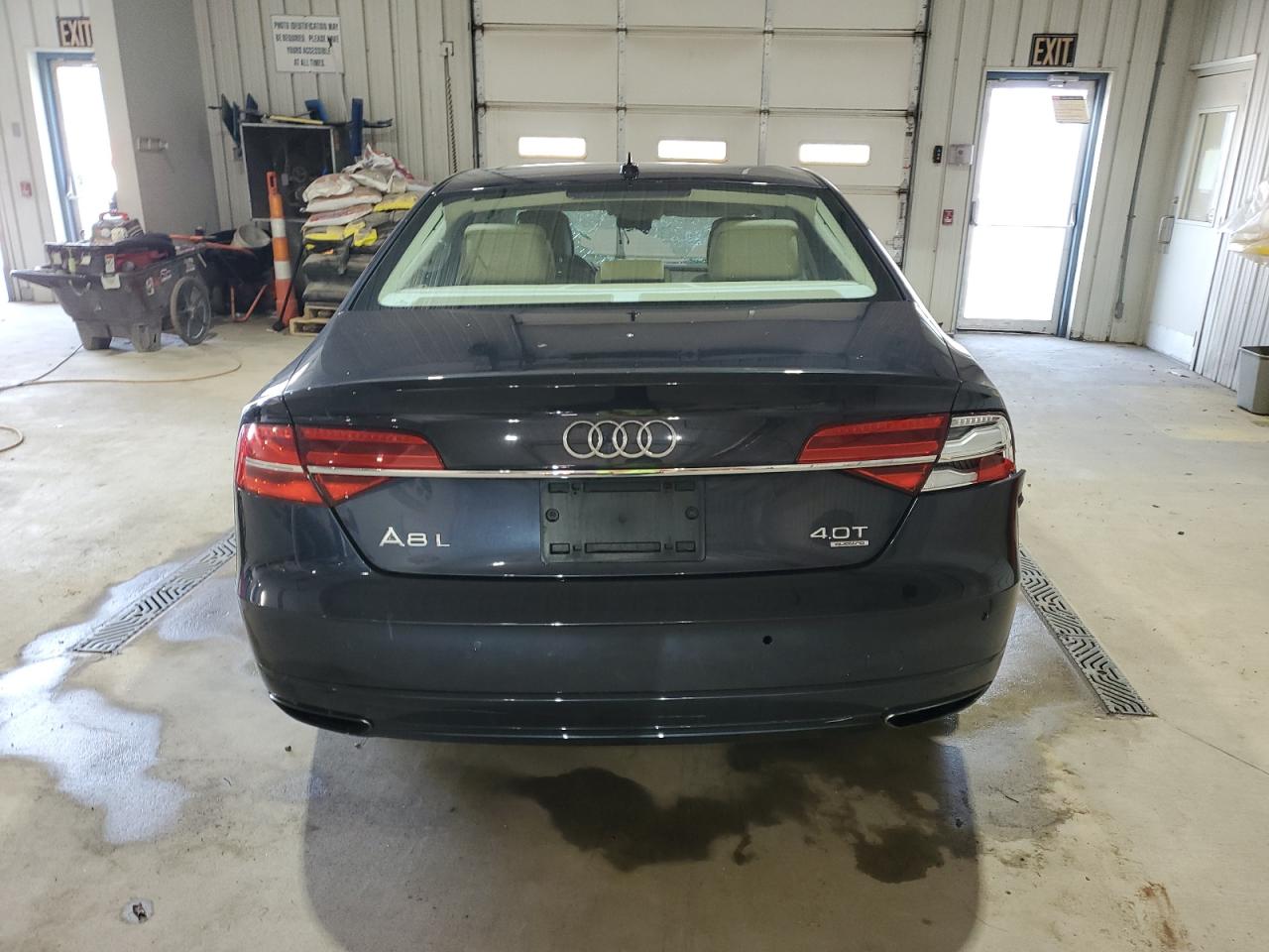 2016 Audi A8 L Quattro VIN: WAU43AFDXGN004897 Lot: 63614425