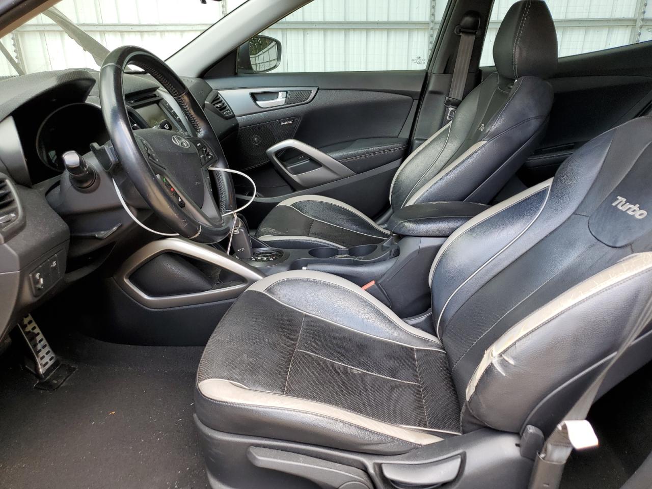 2014 Hyundai Veloster Turbo VIN: KMHTC6AE6EU205268 Lot: 65095655