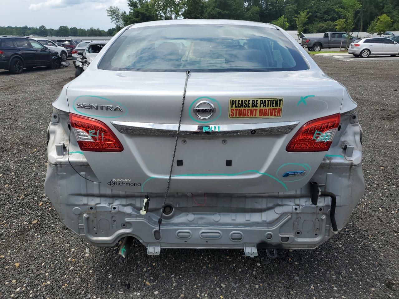 2014 Nissan Sentra S VIN: 3N1AB7AP0EY217017 Lot: 64737335