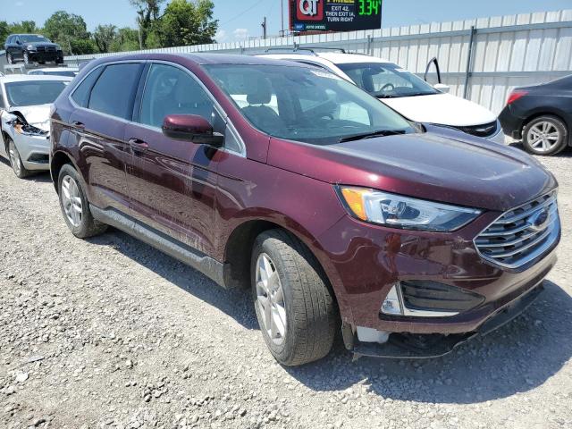  FORD EDGE 2021 Бордовый