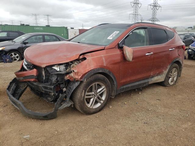  HYUNDAI SANTA FE 2014 Pomarańczowy