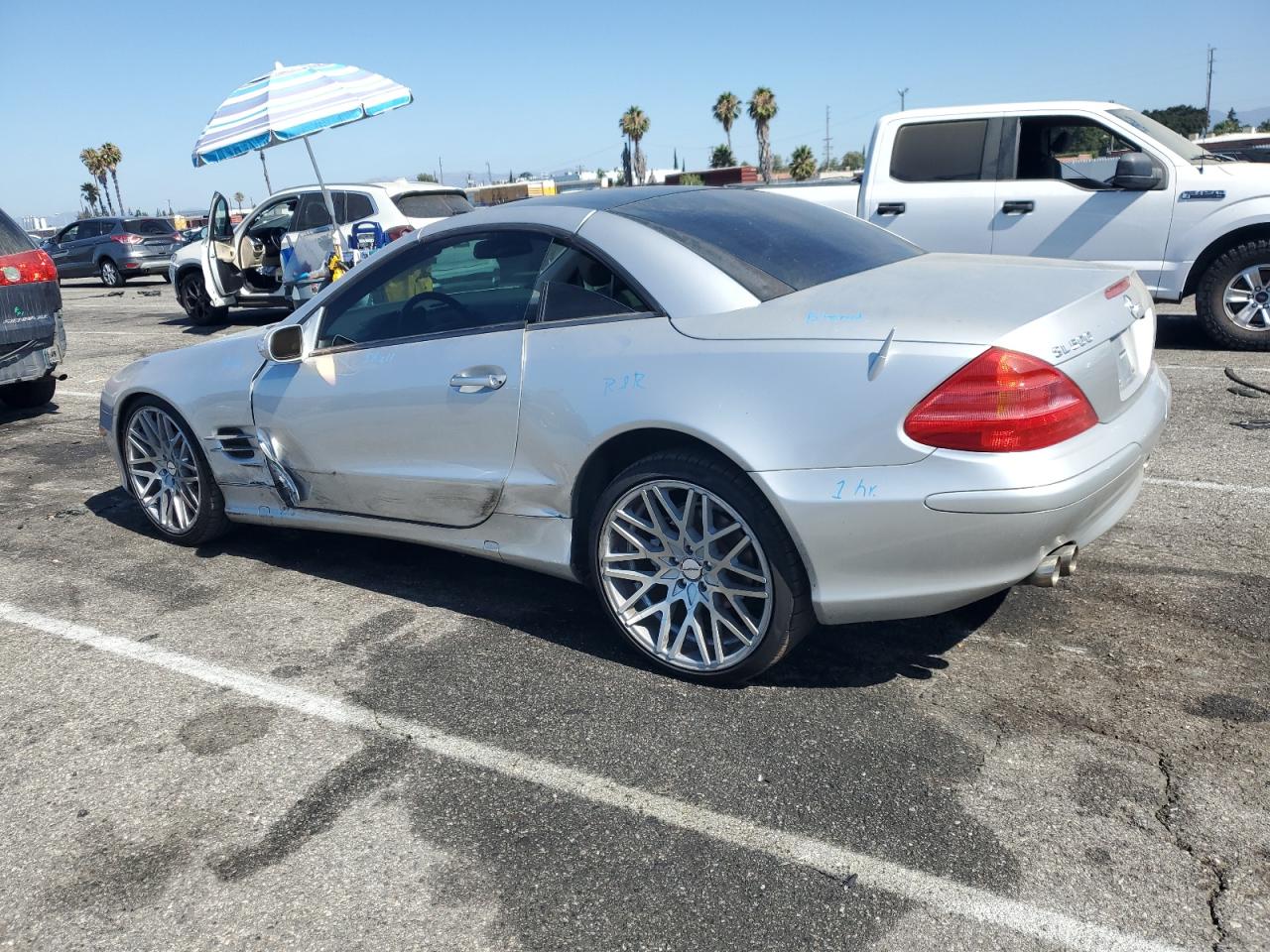2004 Mercedes-Benz Sl 500 VIN: WDBSK75F24F078578 Lot: 65992285