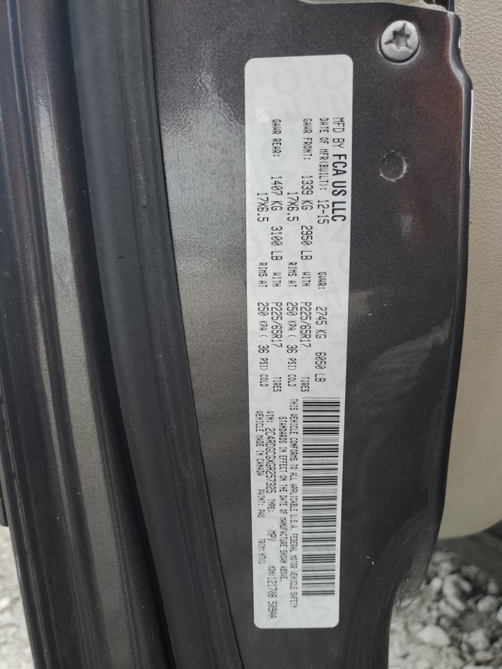 2c4rdgcgxgr257325 2C4RDGCGXGR257325 2016 Dodge Grand Caravan Sxt