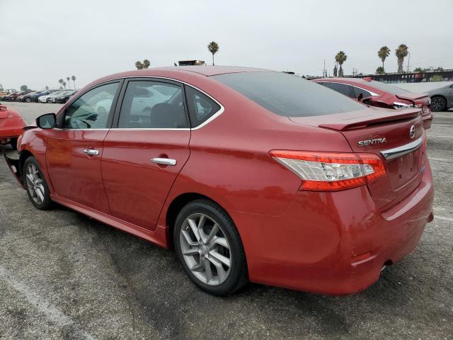  NISSAN SENTRA 2013 Czerwony