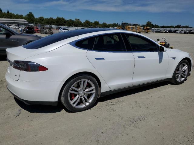 Hatchbacks TESLA MODEL S 2012 Biały