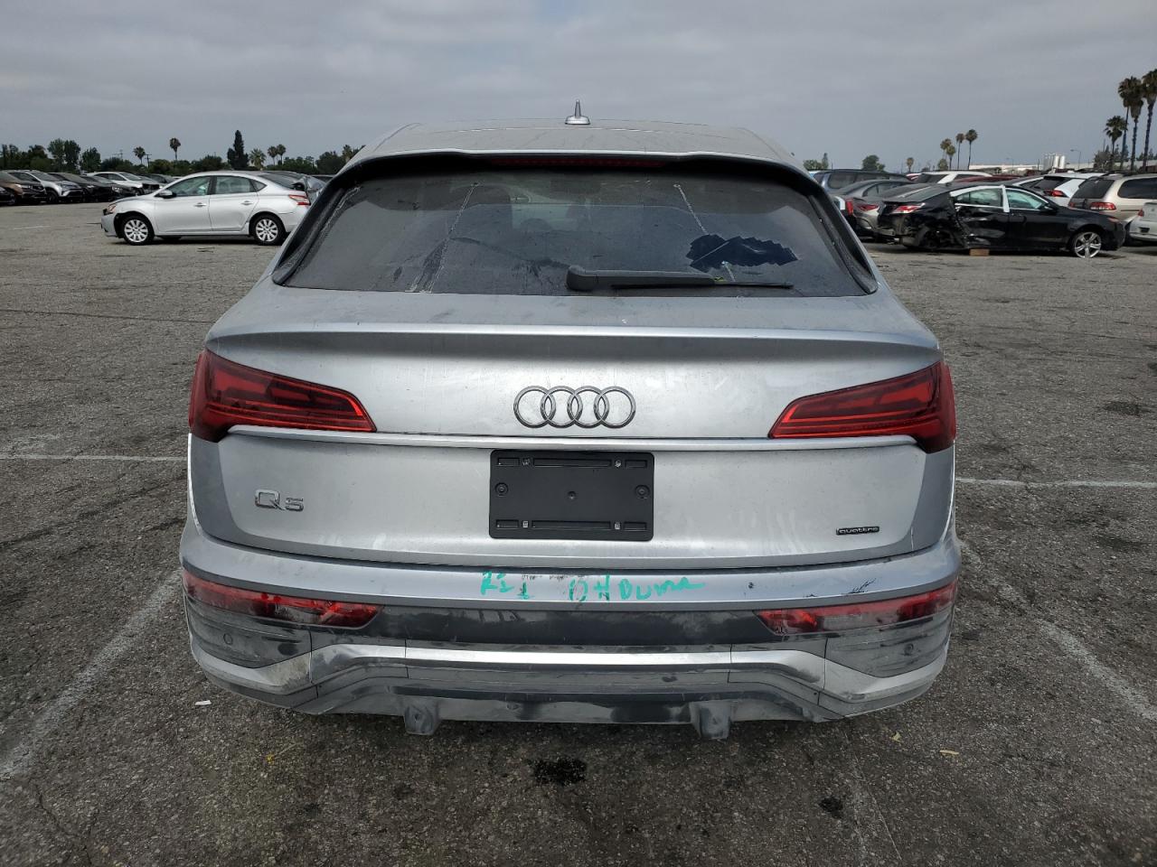 2022 Audi Q5 Sportback Prm Pls 45 VIN: WA15AAFY8N2029452 Lot: 64620635