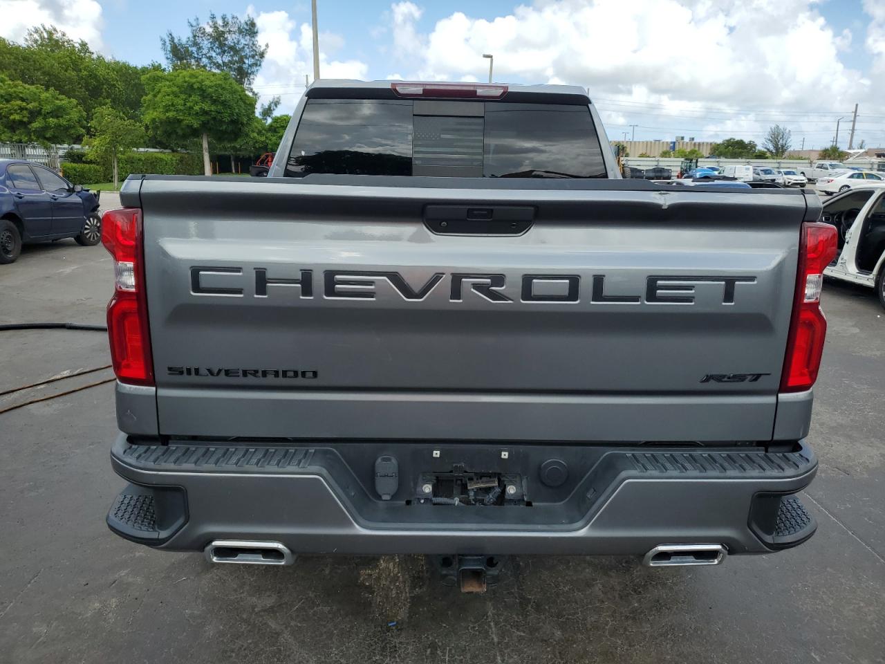 2021 Chevrolet Silverado K1500 Rst VIN: 1GCUYEET1MZ129117 Lot: 64227205