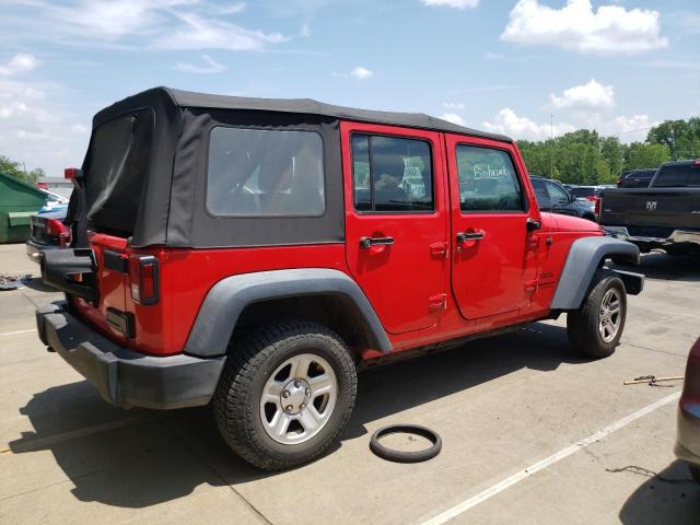 Parquets JEEP WRANGLER 2016 Red