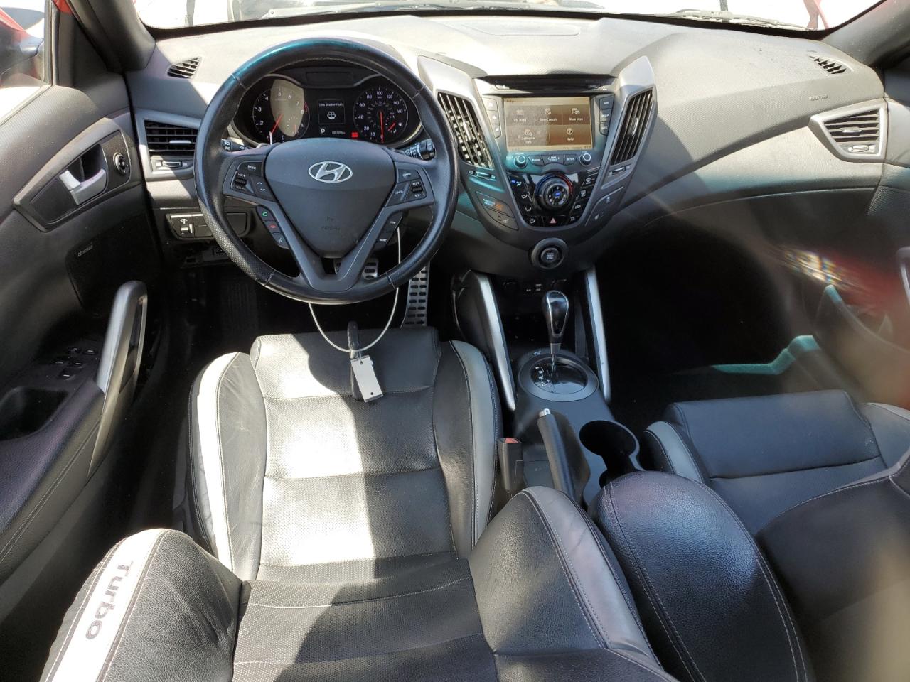 2016 Hyundai Veloster Turbo VIN: KMHTC6AE4GU252656 Lot: 63636825
