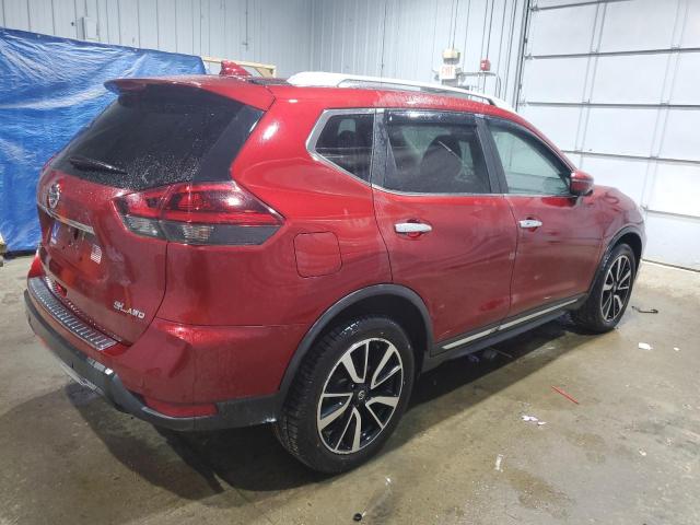  NISSAN ROGUE 2019 Czerwony