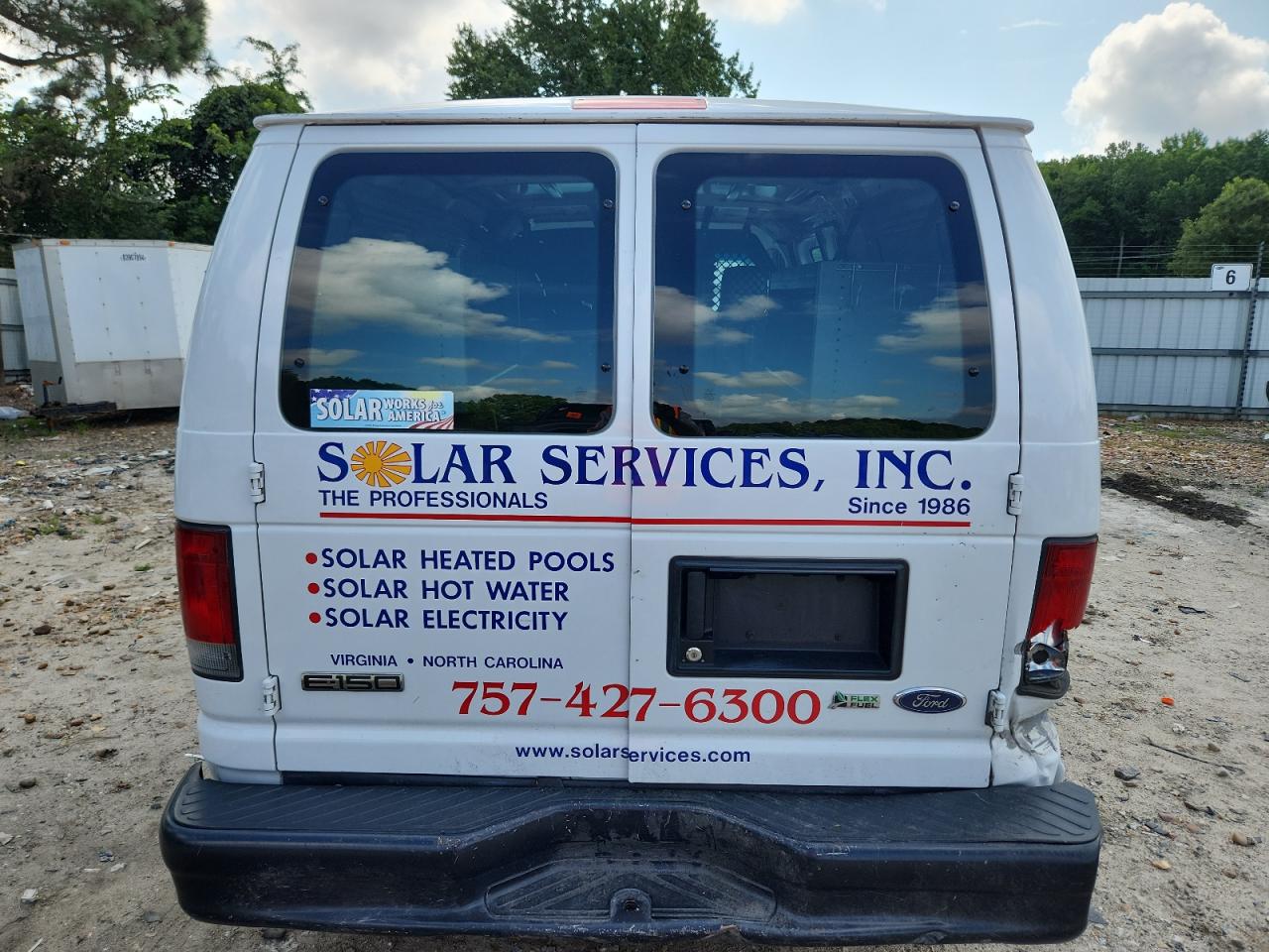 2009 Ford Econoline E150 Van VIN: 1FTNE14W19DA91278 Lot: 64551205