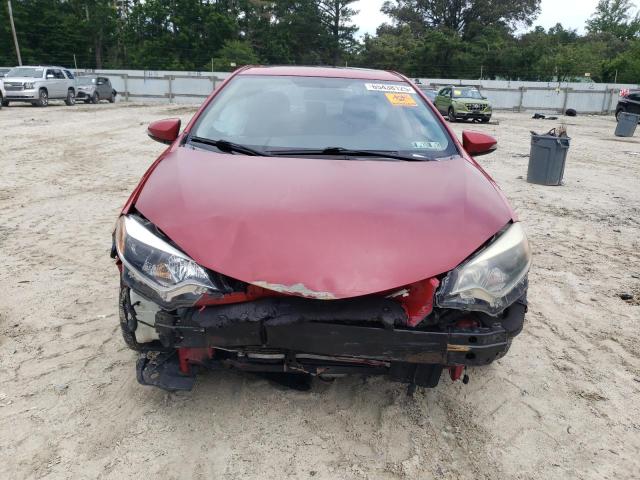  TOYOTA COROLLA 2014 Czerwony
