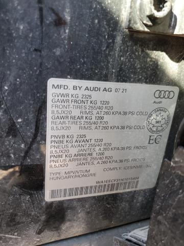 2022 AUDI Q3 PREMIUM PLUS S LINE 45  