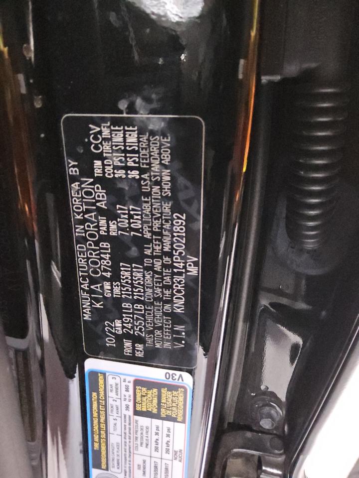 2023 Kia Niro Wind VIN: KNDCR3L14P5021892 Lot: 64740595