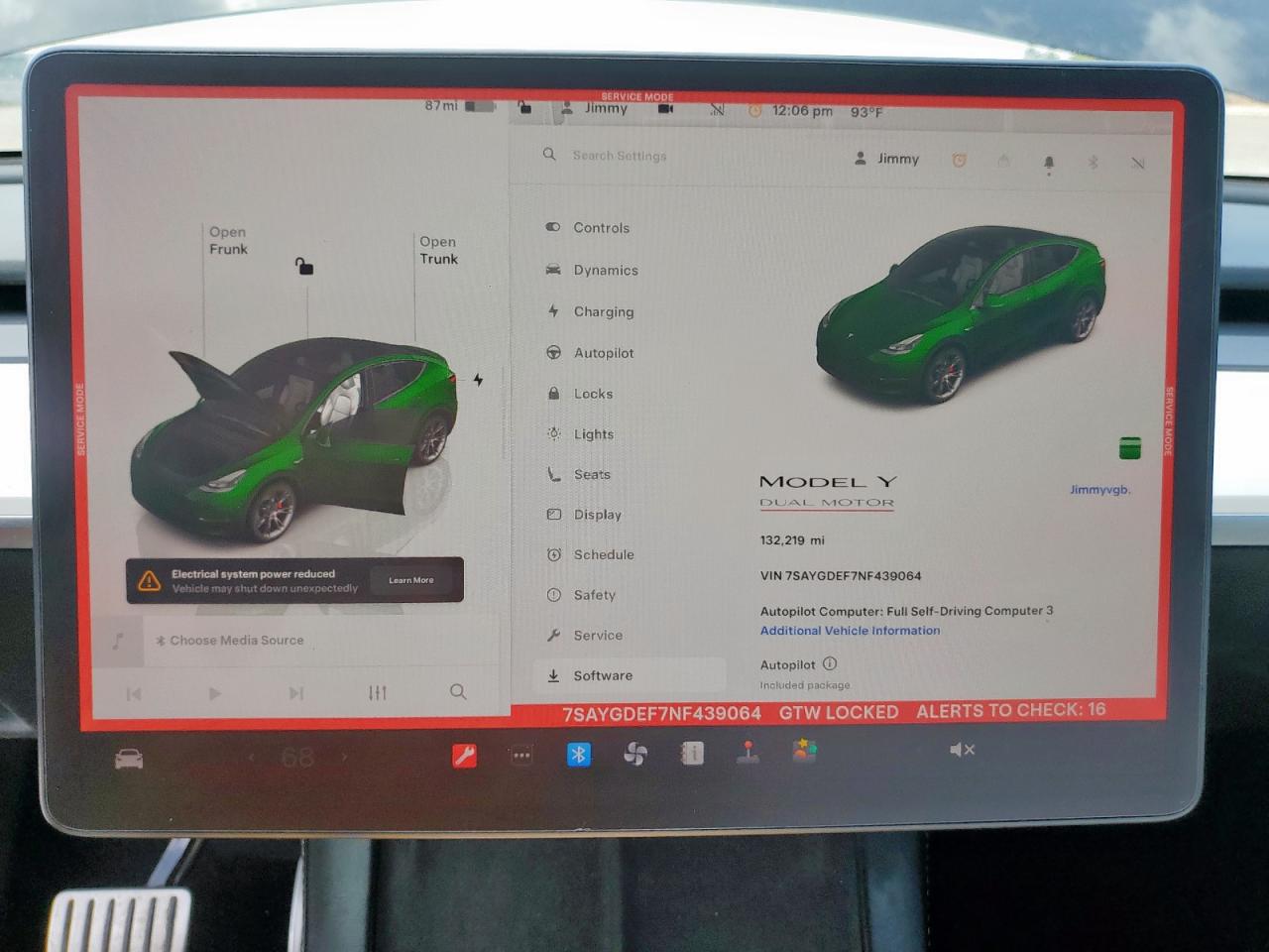 2022 Tesla Model Y VIN: 7SAYGDEF7NF439064 Lot: 64662965