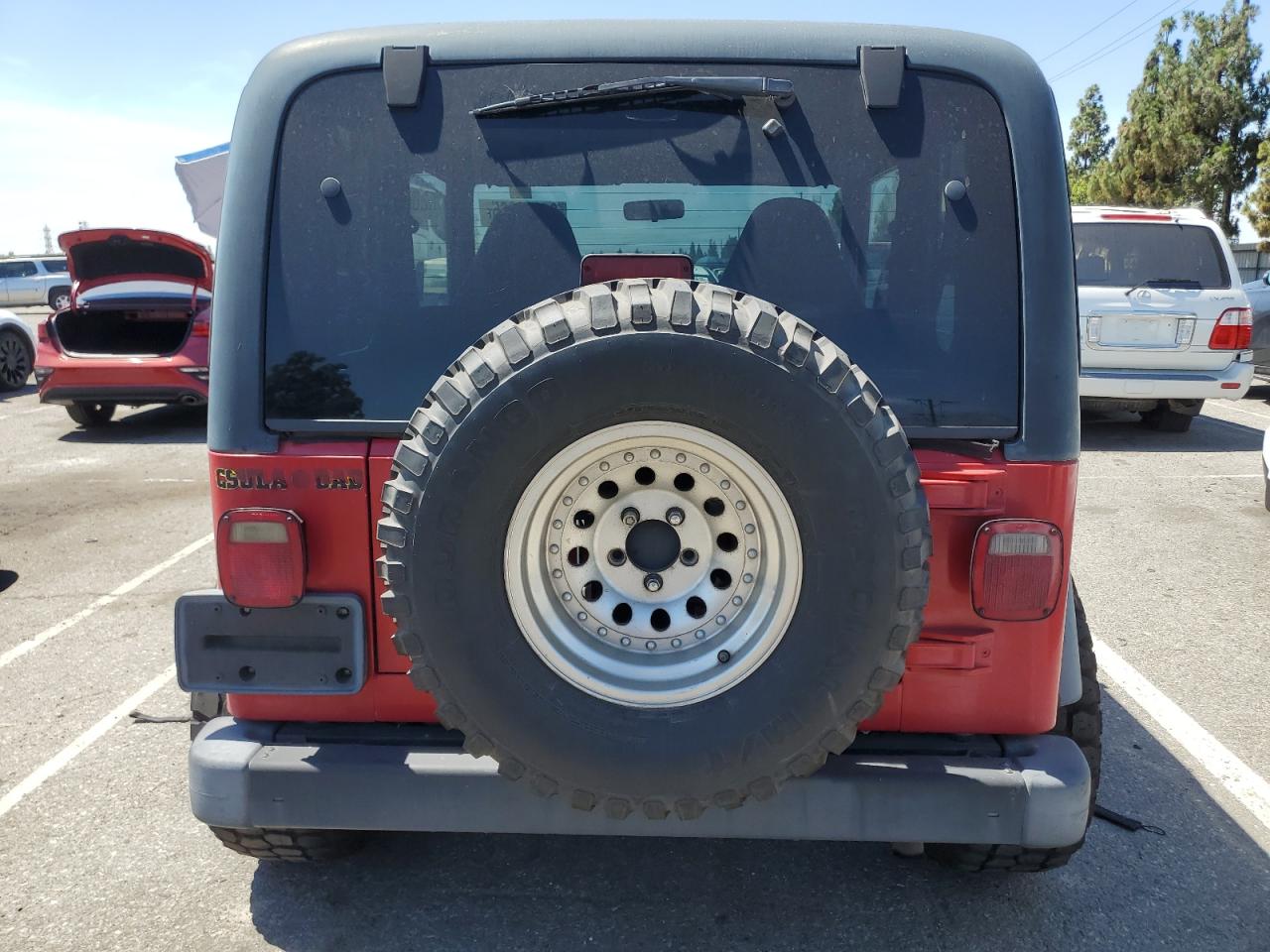 1999 Jeep Wrangler / Tj Sport VIN: 1J4FY19S7XP401120 Lot: 64233665