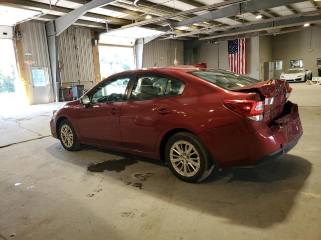  SUBARU IMPREZA 2017 Red