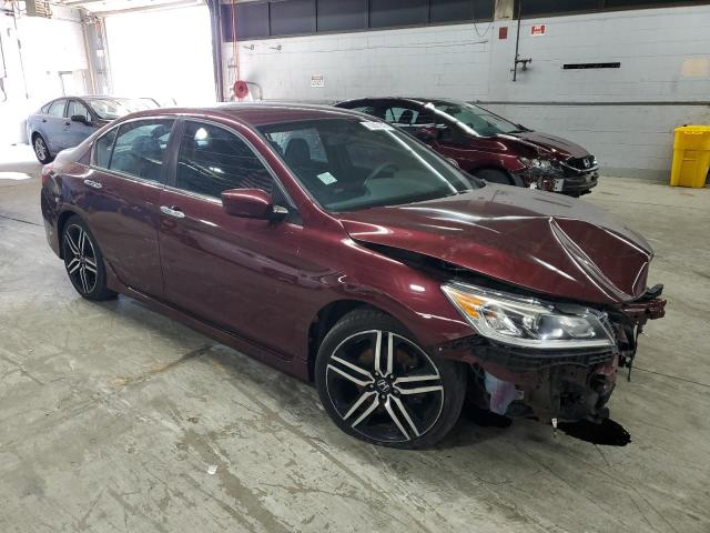 Sedans HONDA ACCORD 2016 Red