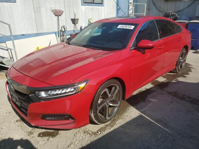 HONDA ACCORD 2018 Red