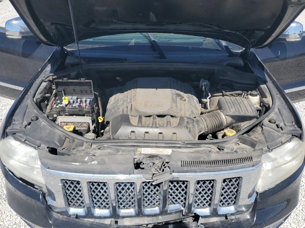 2013 Jeep Grand Cherokee Overland VIN: 1C4RJFCT1DC525683 Lot: 64619625