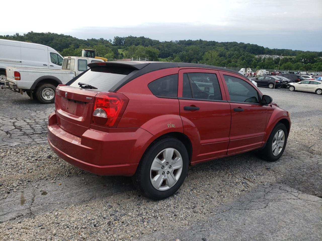 2007 Dodge Caliber Sxt VIN: 1B3HB48BX7D542317 Lot: 65251625