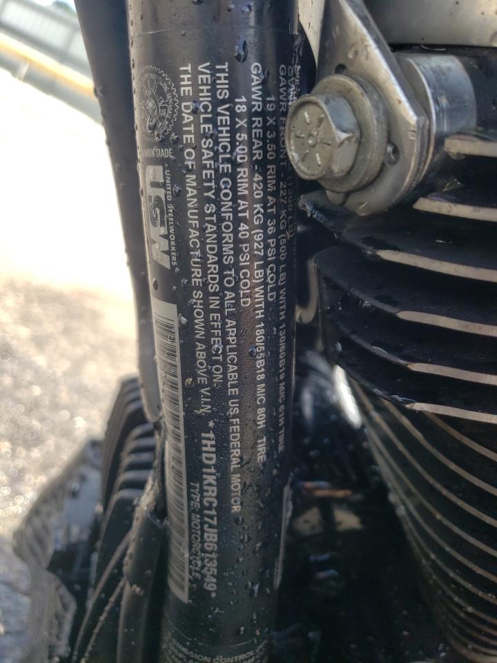 2018 Harley-Davidson Flhxs Street Glide Special VIN: 1HD1KRC17JB613549 Lot: 66484245