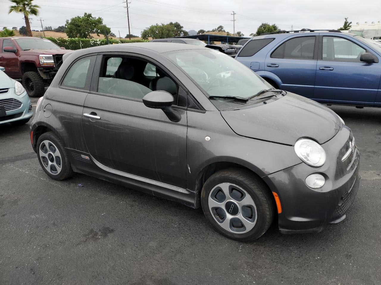 2015 Fiat 500 Electric VIN: 3C3CFFGE6FT638320 Lot: 66402495