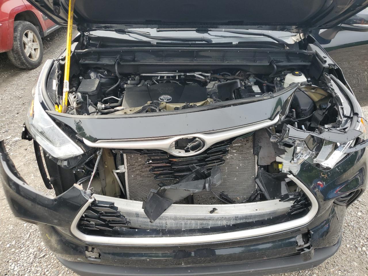 2021 Toyota Highlander Xle VIN: 5TDHZRBH7MS103287 Lot: 62787075