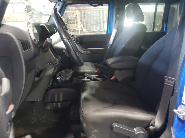 Parquets JEEP WRANGLER 2014 Blue