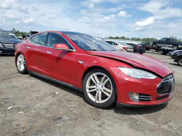Hatchbacks TESLA MODEL S 2015 Red