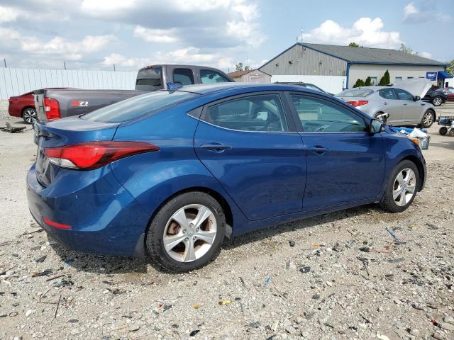  HYUNDAI ELANTRA 2016 Granatowy