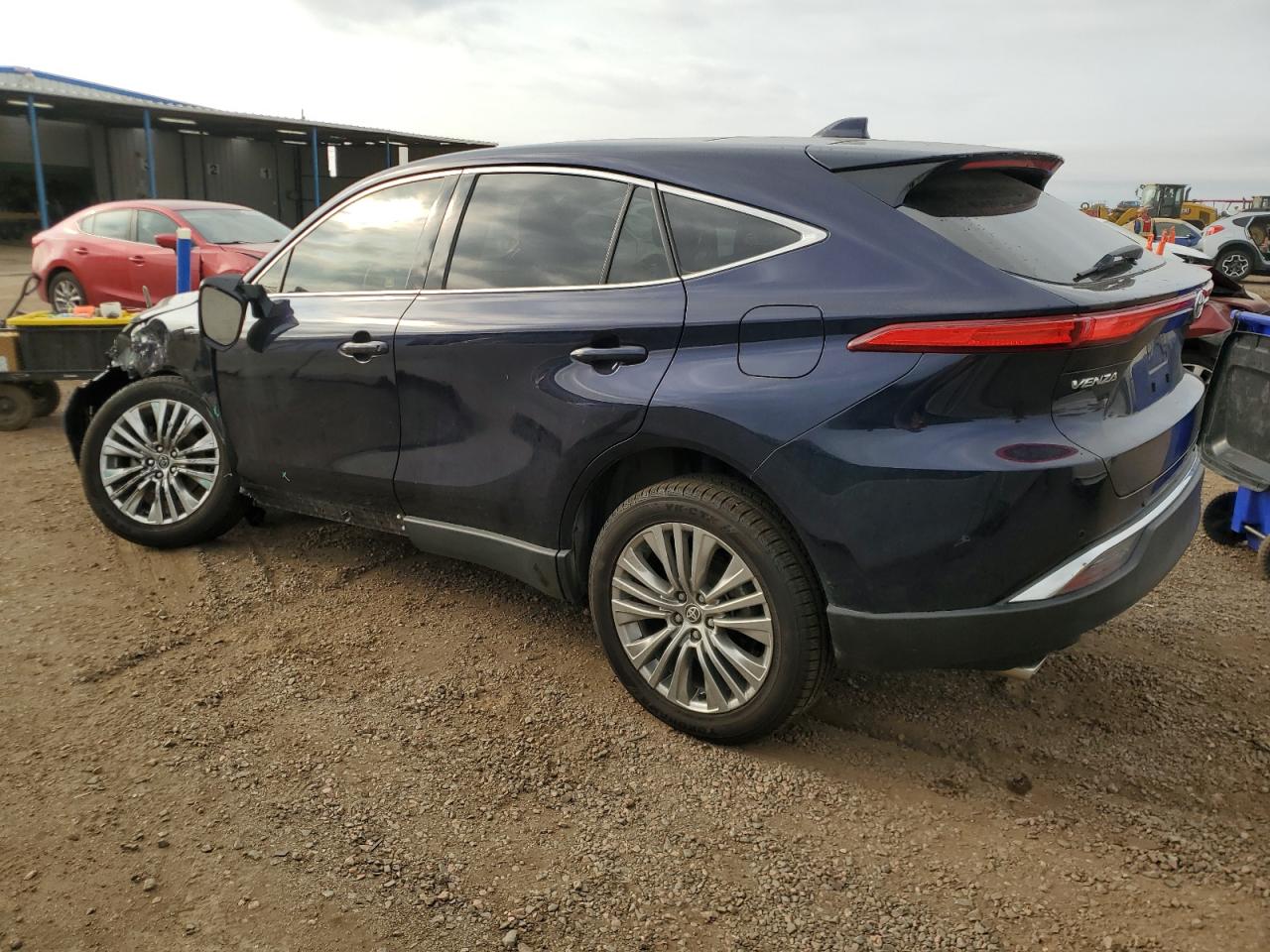 2021 Toyota Venza Le blue null hybrid JTEAAAAH6MJ081349 photo #3