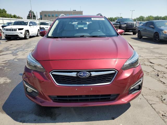  SUBARU IMPREZA 2017 Burgundy