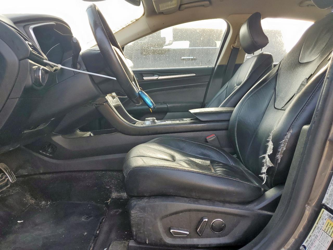 2017 Ford Fusion Titanium Hev VIN: 3FA6P0RU5HR143619 Lot: 65178535