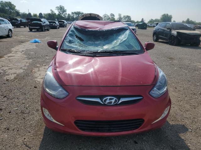  HYUNDAI ACCENT 2012 Czerwony