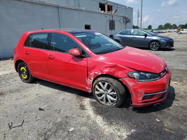  VOLKSWAGEN GOLF 2019 Red