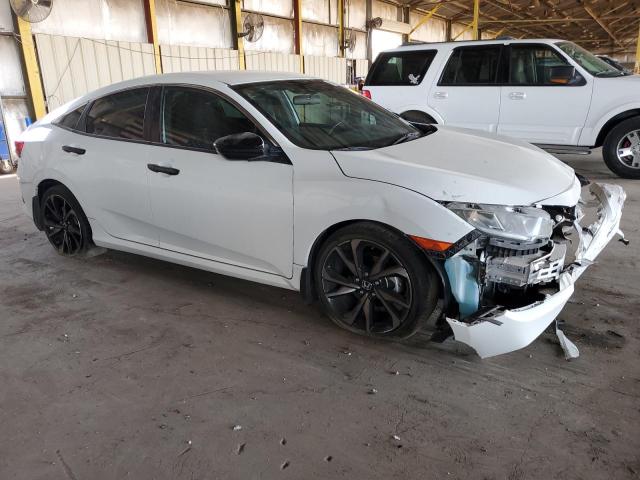  HONDA CIVIC 2021 White