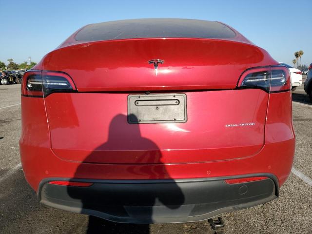  TESLA MODEL Y 2021 Czerwony
