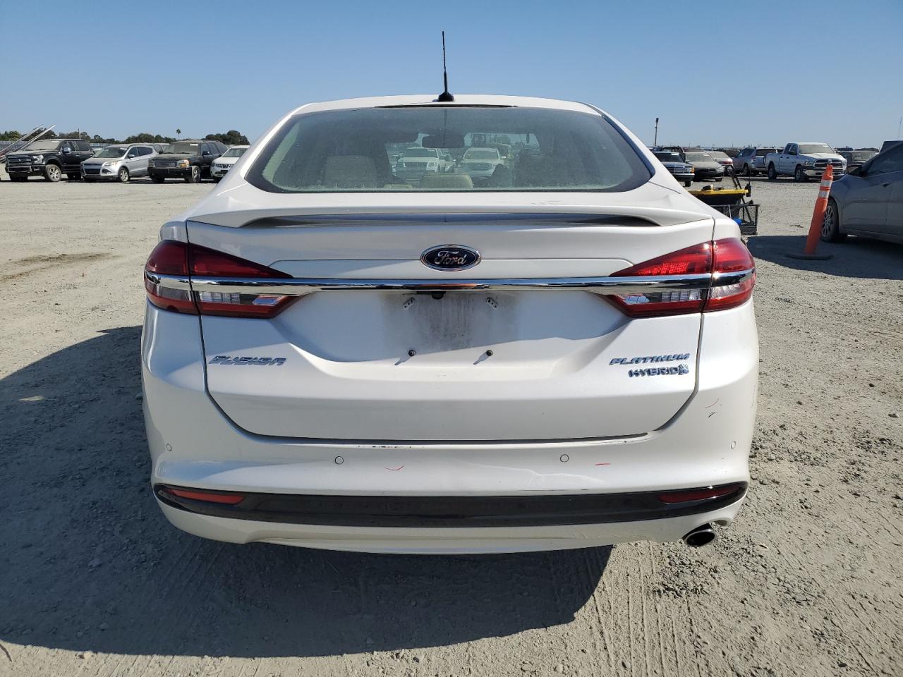 2018 Ford Fusion Titanium/Platinum Hev VIN: 3FA6P0RU1JR127696 Lot: 65455725