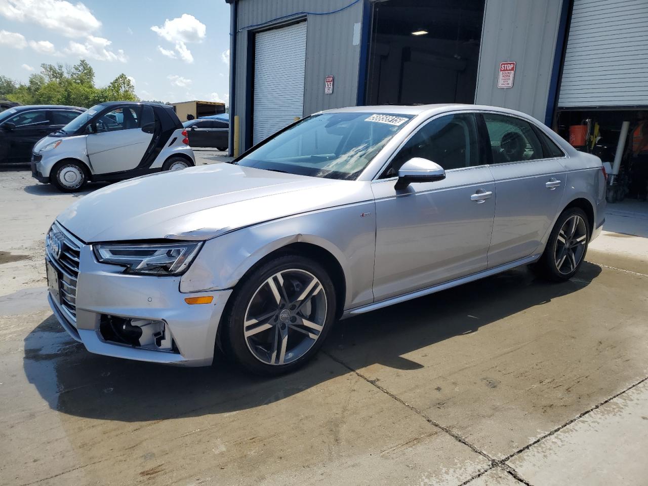 2017 Audi A4 Premium Plus VIN: WAUENAF47HN029322 Lot: 58858915