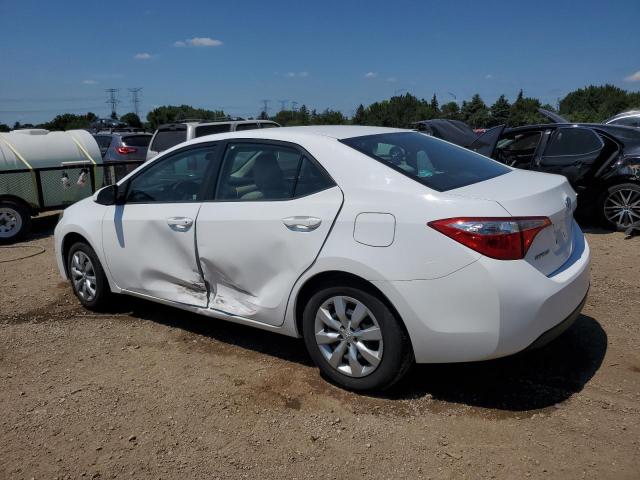  TOYOTA COROLLA 2016 Белы